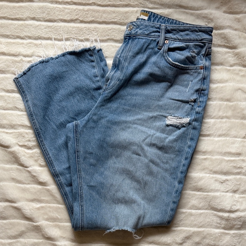 Maurice’s Distressed Blue Denim Jeans